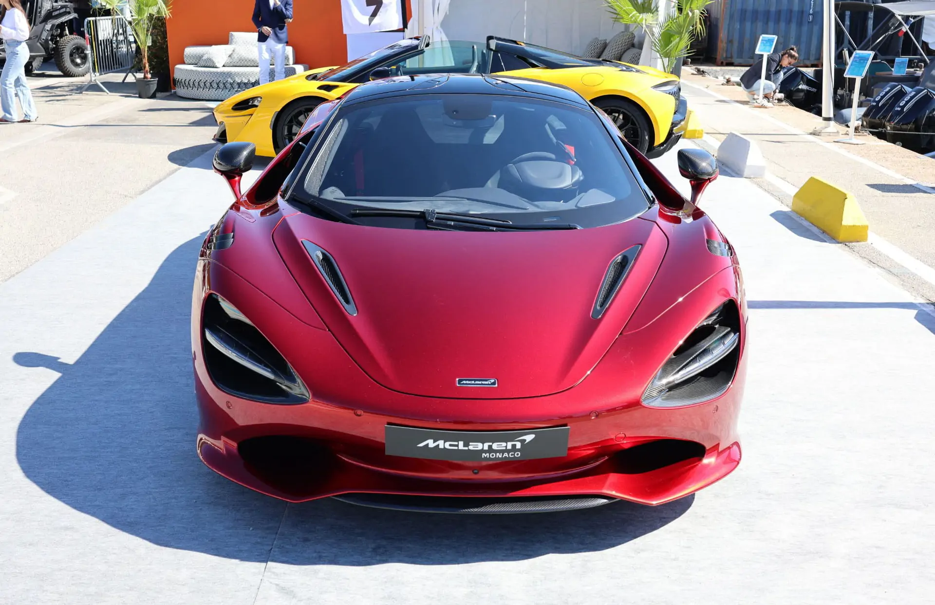 McLaren Monaco au cœur du Mandelieu Boat Show