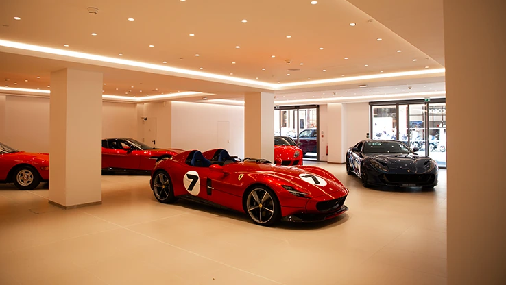 Showroom Ferrari Monaco